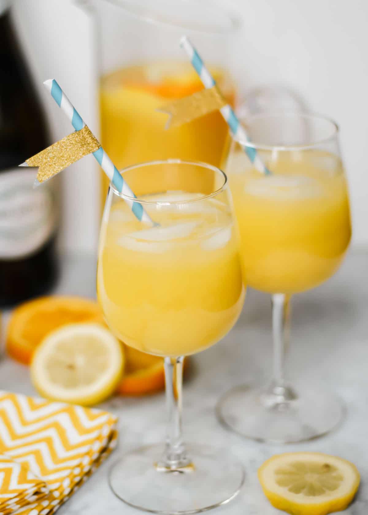 Fruit Punch Recipe With Orange Juice and Lemonade