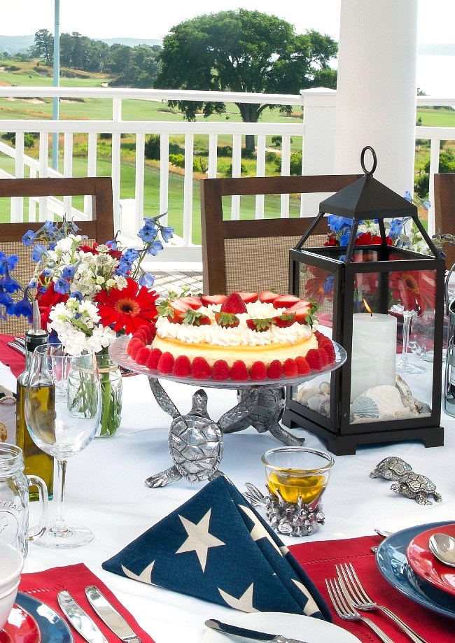 Host a summer party with ideas and recipes from the book Hamptons Entertaining by Annie Falk