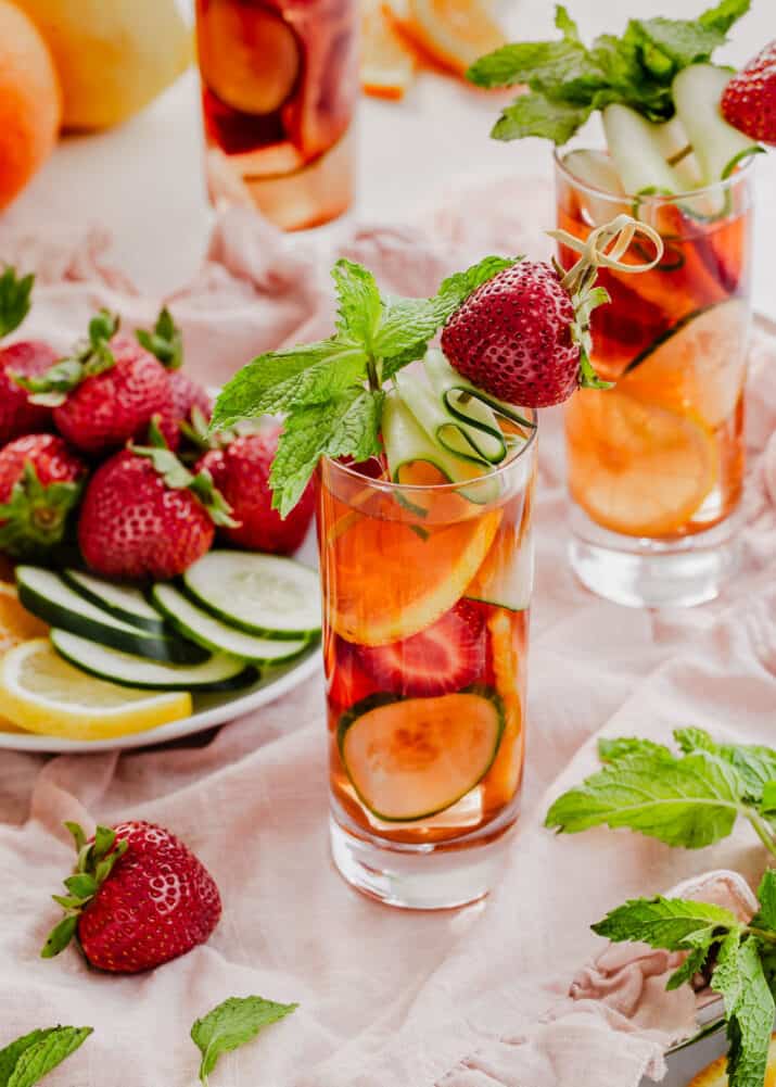 Easy Pimm's Cup Pitcher Recipe Celebrations at Home