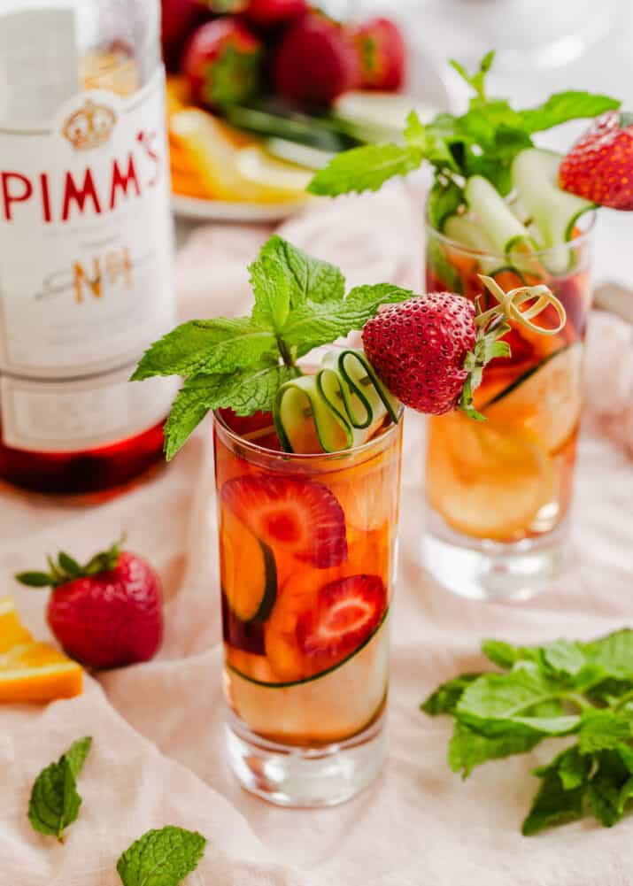Easy Pimm's Cup Pitcher Recipe Celebrations at Home