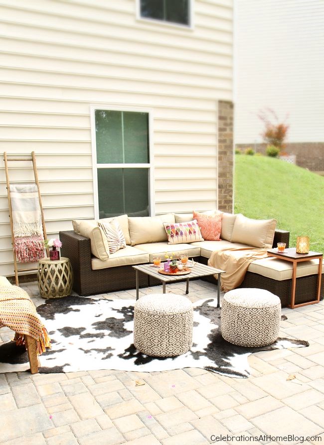 Check out our Fall patio decor for entertaining during these mild weather months.