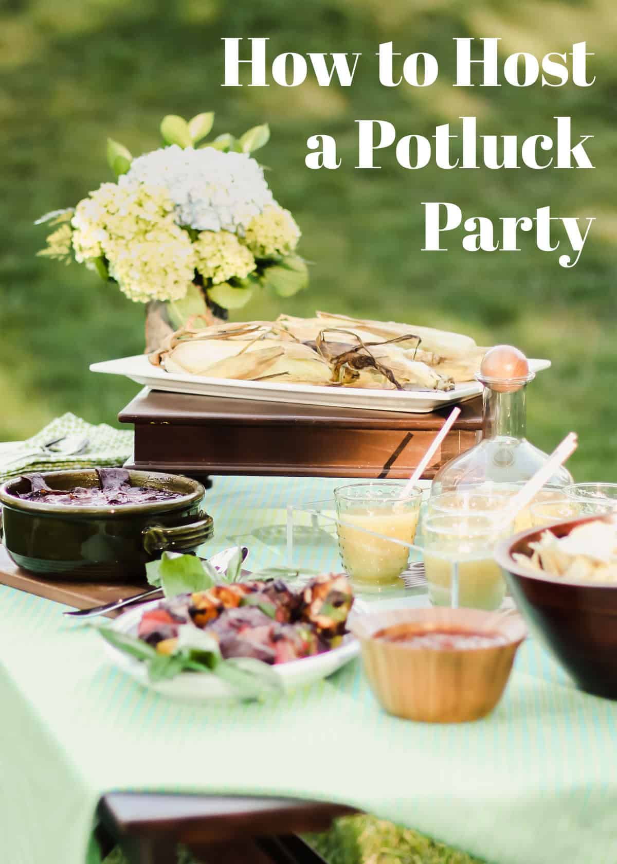 How to Host a Potluck Party