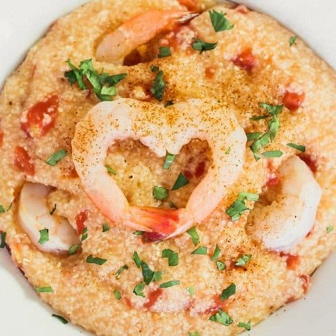 shrimp and grits recipe for 2