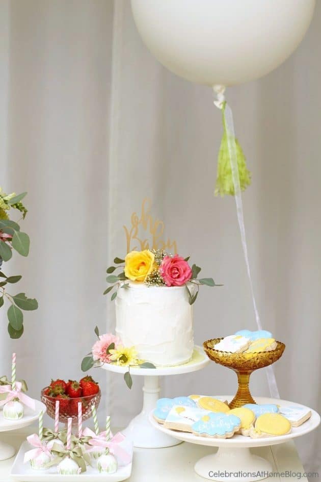Balloon Themed Baby Shower - Celebrations at Home