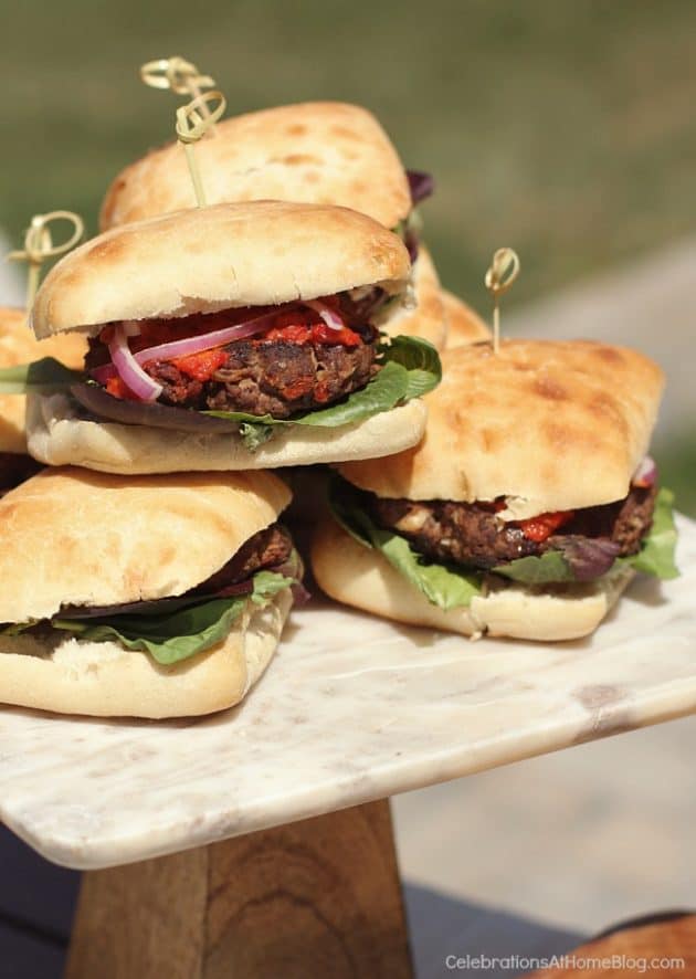 Sundried Tomato Burgers Recipe Celebrations at Home