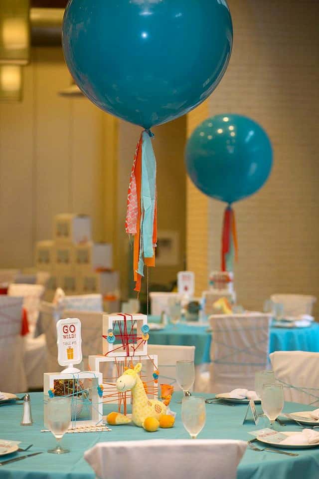 colorful Baby shower event - Operation Shower