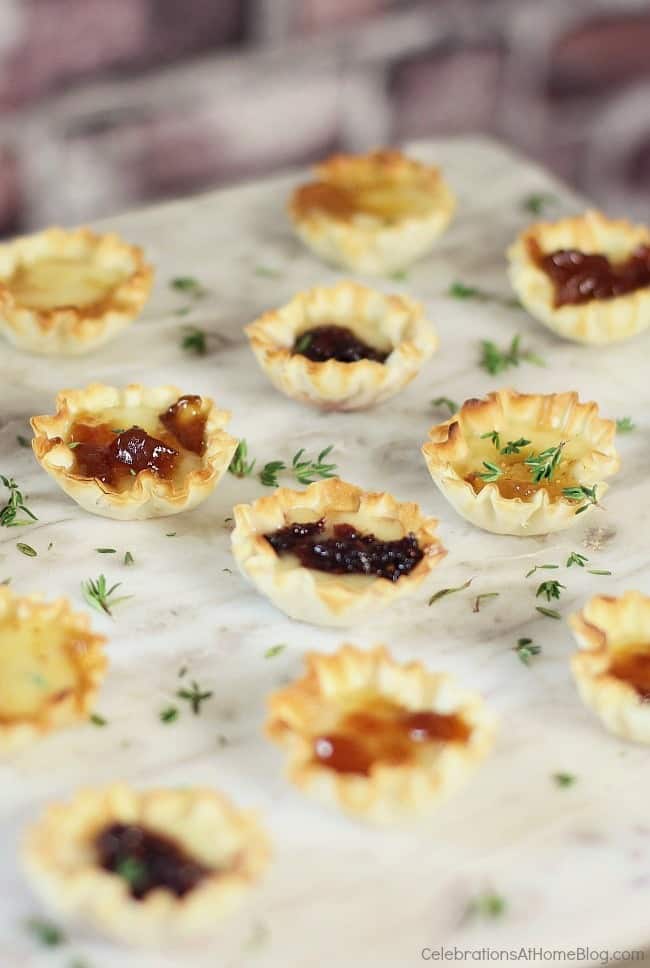 3 Quick Easy Cheese Appetizers Celebrations At Home   Easy Cheese Appetizers Brie Bites 2 