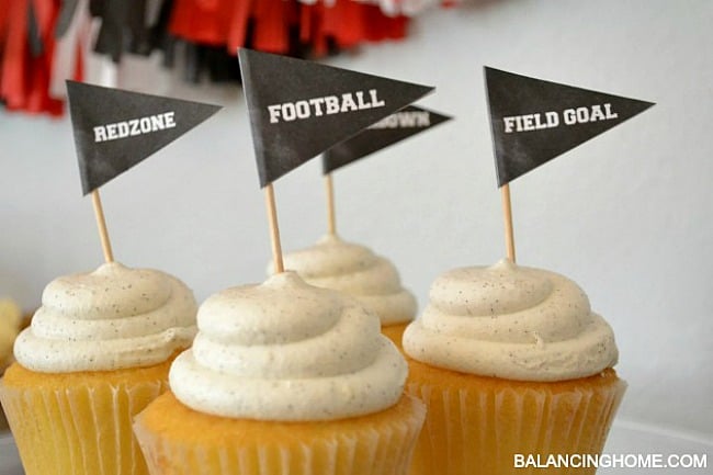 Here's your game day party plan with food and decorating ideas for watching the big game!