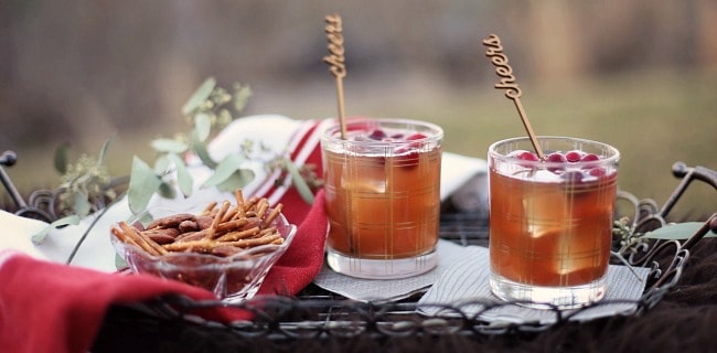 Cranberry Cinnamon Cocktail recipe