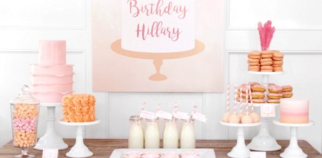 Cake Decorating Birthday Party
