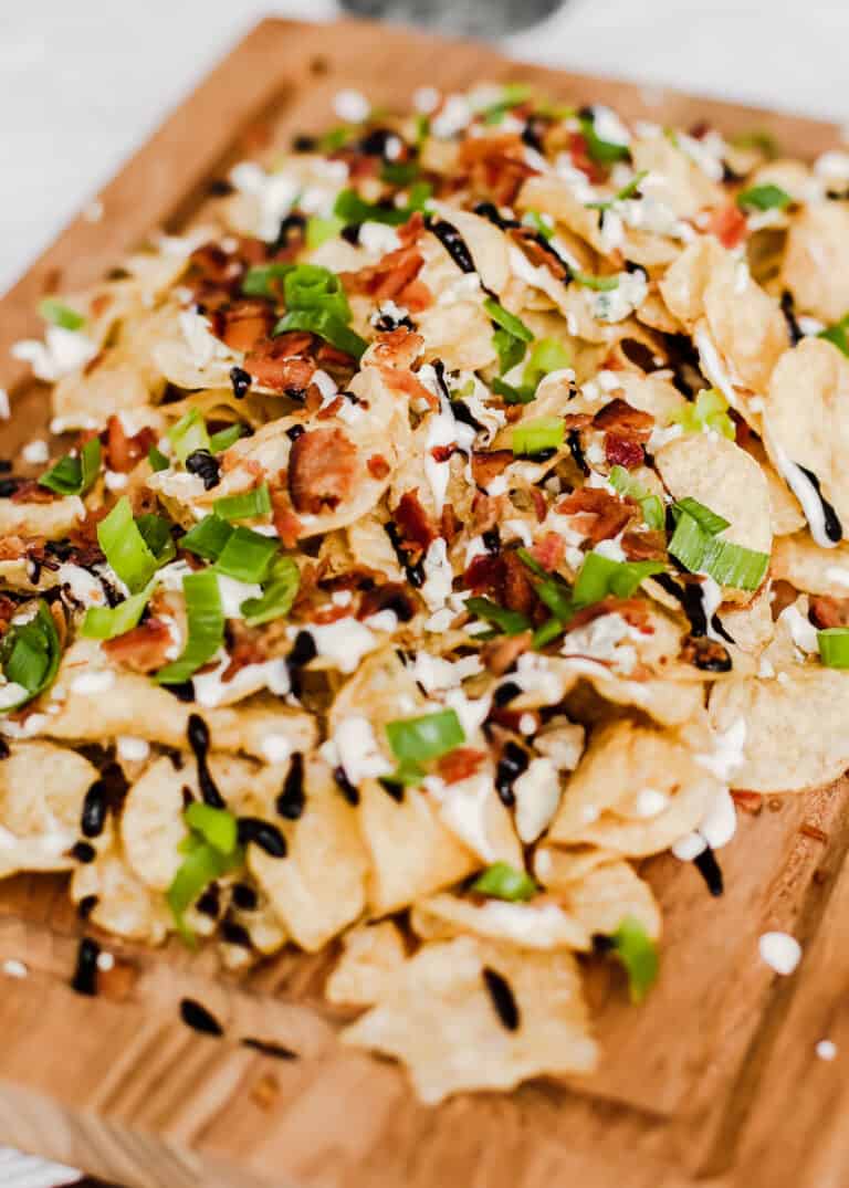 Blue Cheese & Balsamic Kettle Chip Nachos Celebrations at Home