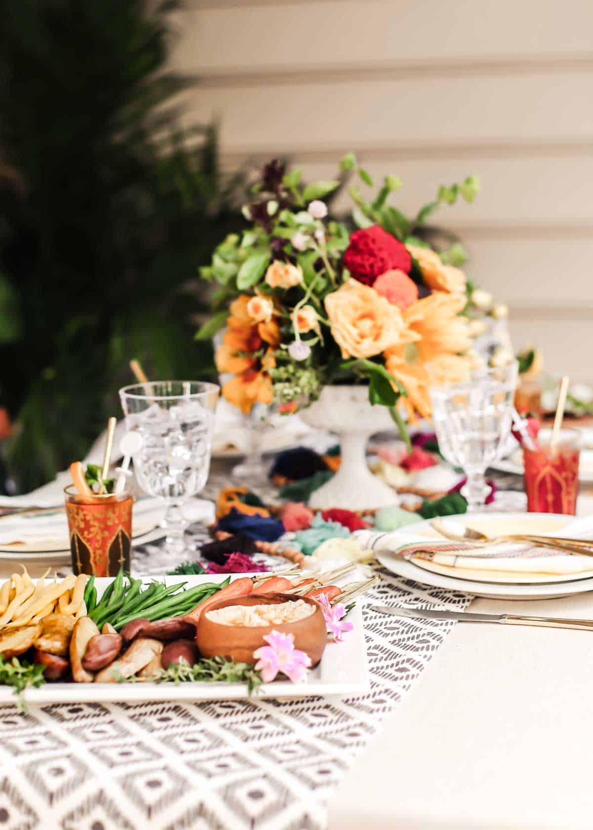 Casual Summer Dinner Party Menu
