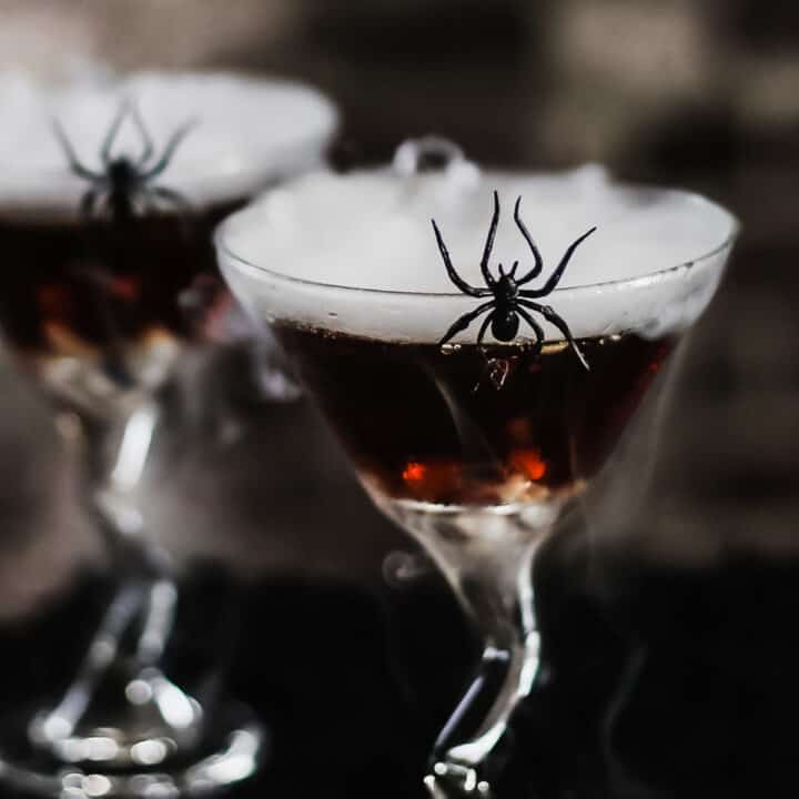 Black Widow Cocktail with Vodka