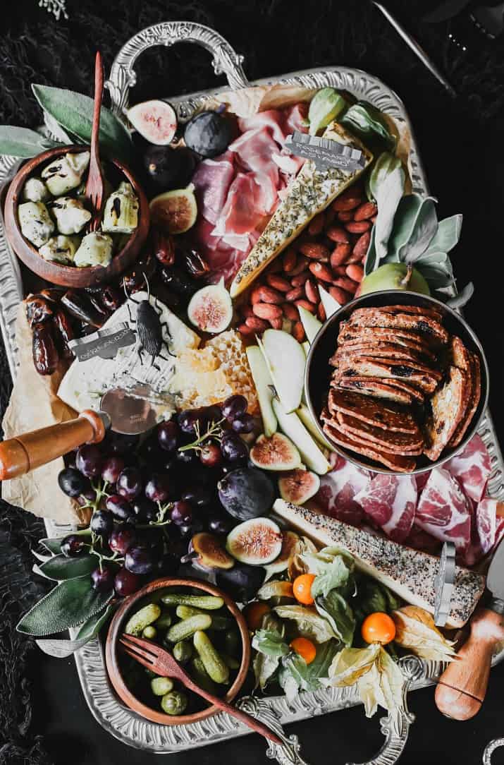 Halloween charcuterie board