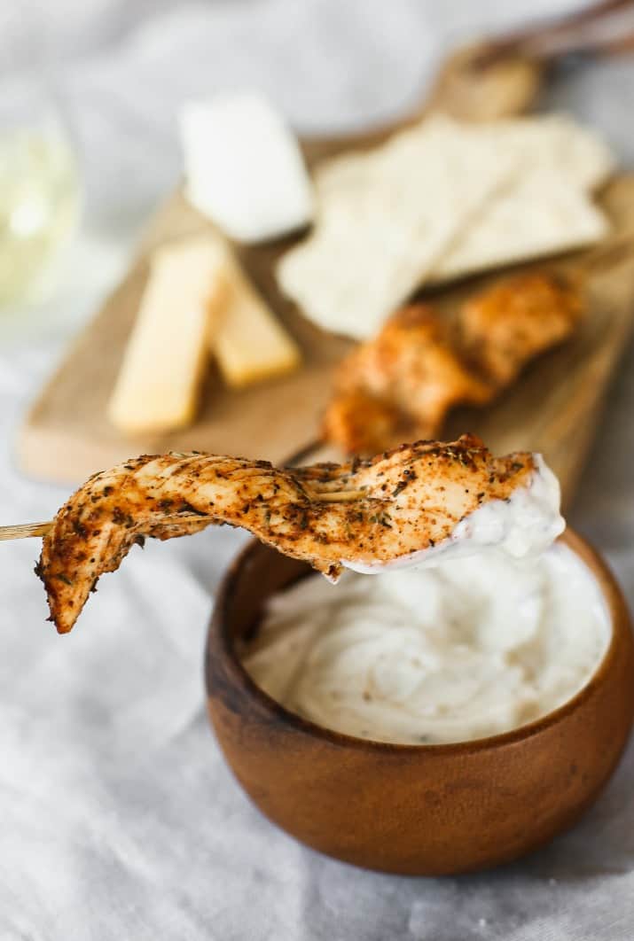 herb dipping sauce for chicken