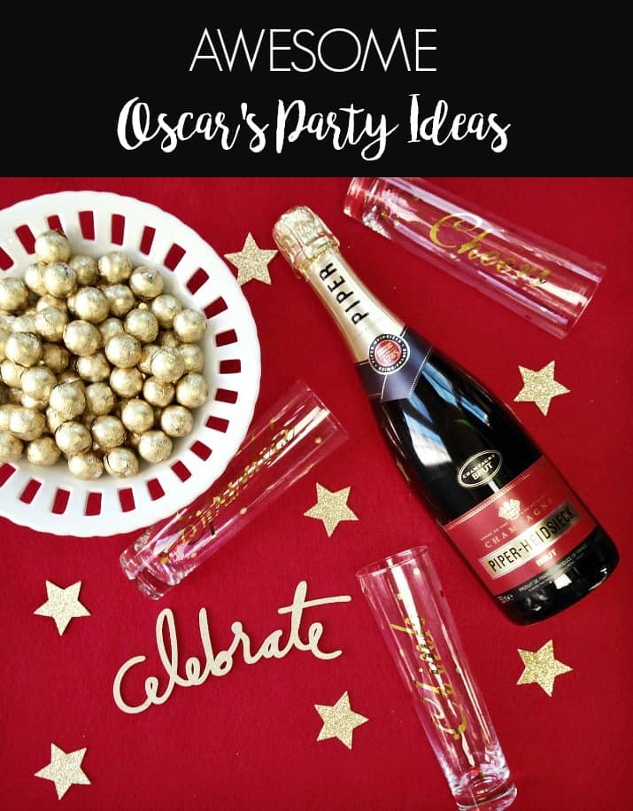 bottle of champagne on red felt with gold details