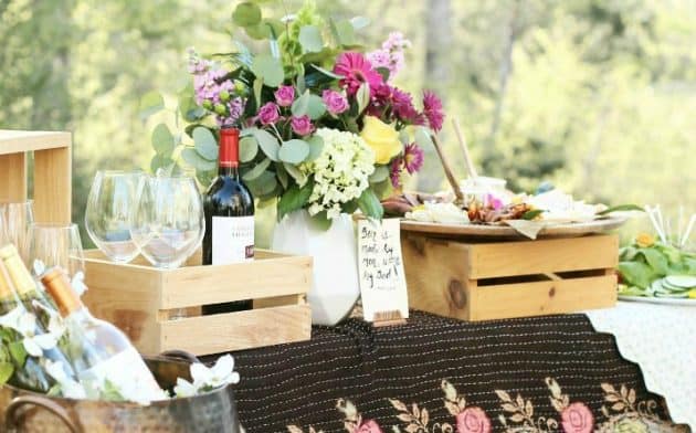Wine Tasting Party with DIY Sandwich Bar - Celebrations at ...