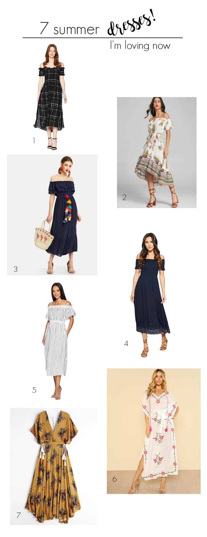 7 summer dresses