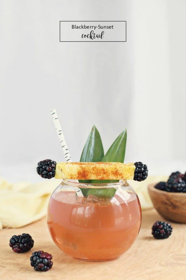 Blackberry Moonshine Cocktail recipe Celebrations at Home