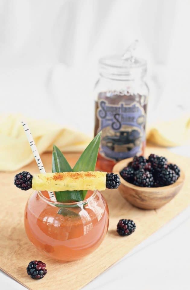 Blackberry Moonshine Cocktail recipe Celebrations at Home