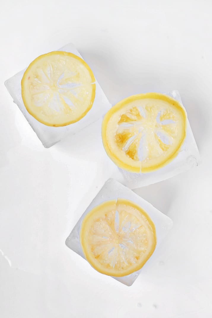 lemon ice cubes 
