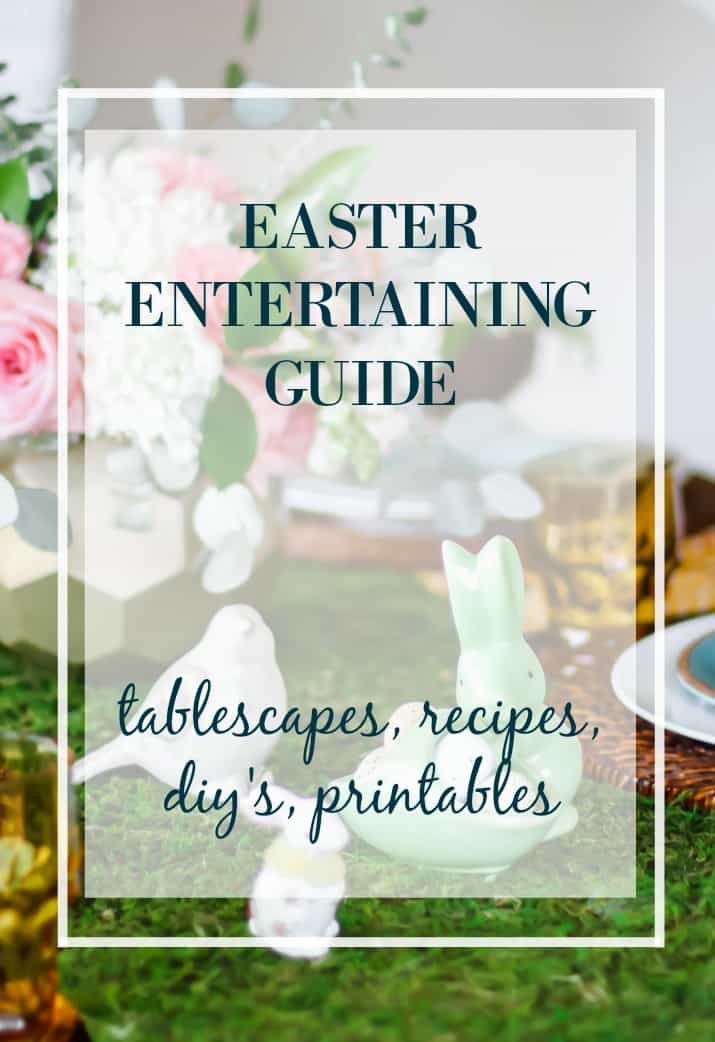 BEST Easter entertaining guide