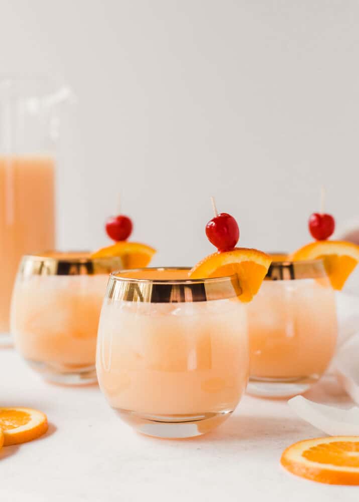 Easy Pitcher Rum Cocktail for Parties Celebrations at Home