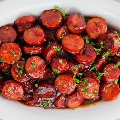 Smoked Sausage Appetizer In Easy Bbq Sauce Game Day Recipe,Best Refrigerator Thermometer
