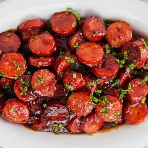 BBQ Smoked Sausage Appetizer Recipe