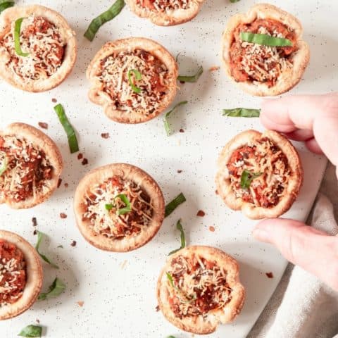 Easy Italian Sausage Appetizers Cups recipe
