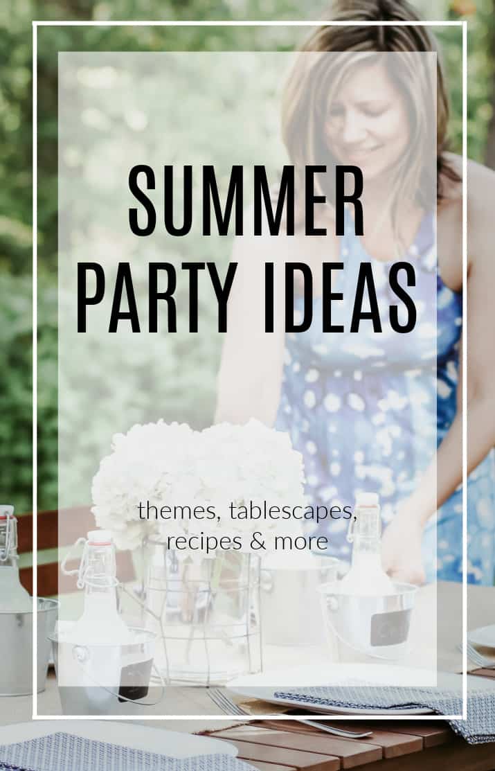 75 Summer Party Ideas You Need Now