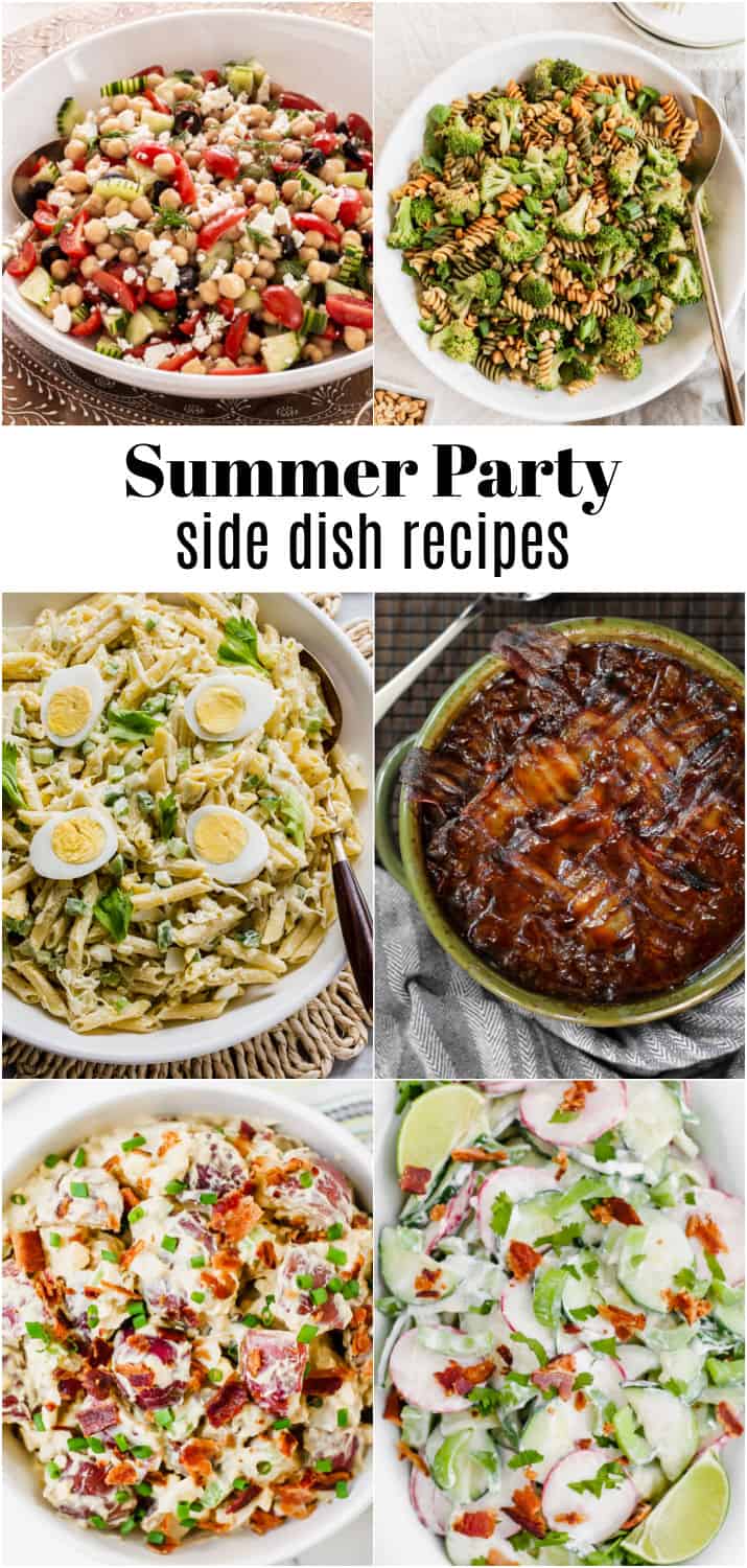 Summer Party Side Dish Recipes Celebrations At Home   Summer Party Side Dishes Recipes 